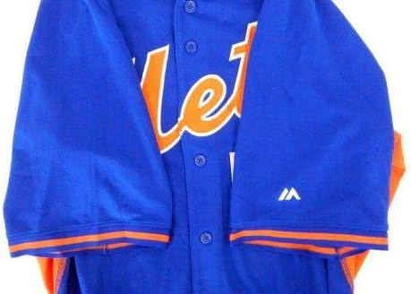 2015 New York Mets Jenry Mejia # 58 Izdana igra Pos Polovni Blue Jersey BP 156 - Igra Polovni MLB dresovi