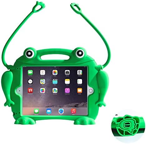 Chin Fai Kids Case za iPad 9.7 2018 2017 / iPad Air 1 2 / iPad Pro - [Igračke za oči] Potkrivena silikonska drška za šargula zaštitna