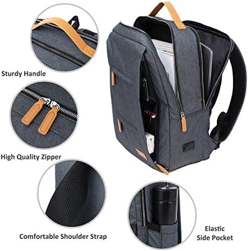 Smart laptop ruksaci 15,6 inča za žene muškarci poslovna putovanja Weekender nošenje ruksak sa USB priključkom za punjenje & Wet Pocket