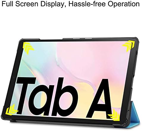 Omnpak Samsung Galaxy Tab A7 10,4 inčni CASE 2020 Lagani pametni tablet poklopac sa udarnim tri-preklopom za 10,4 inčni Galaxy Tab A7 2020 tablet - svijetlo plava