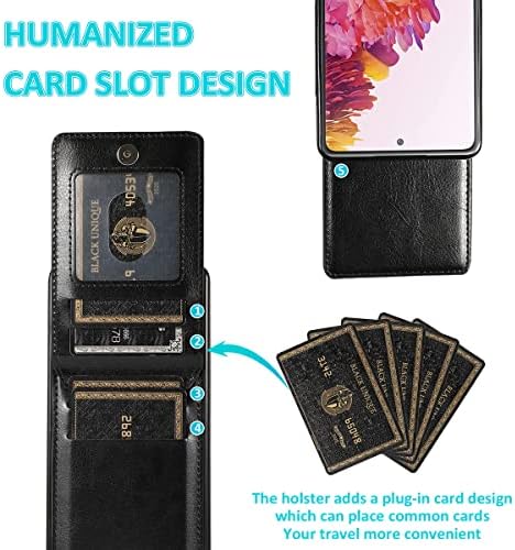 Dizajniran za Samsung Galaxy S20 FE / S20 Fan Edition 5G / S20 Lite Flip novčanik slučaj sa Pu kožnom kreditnom karticom držač magnetna