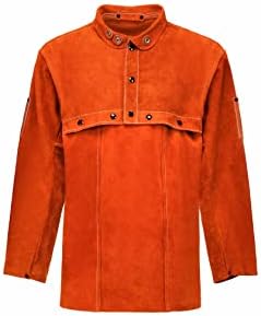 Onetanska kožna jakna za zavarivanje, ogrtač sa 20 pregača; otpornost na toplinu i okvir Heayty Radne zaštite