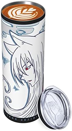 Unsuyuy Anime Kamisama poljupcu tome od nehrđajućeg čelika i izolirana od nehrđajućeg čelika sa poklopcima i slamkama dvostruki zidni vakuumske torbe putne čaše 20oz