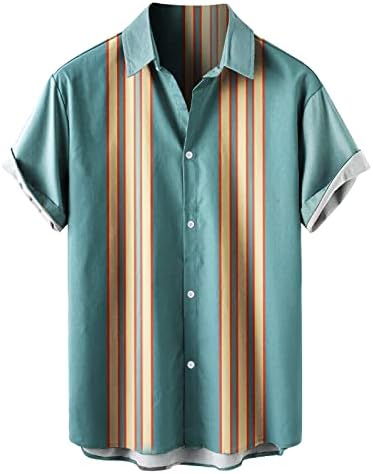 BMISEGM Ljetna muška majica Muška majica kratki rukav s majicama na plaži Tropicke ljetne majice