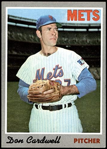 1970 TOPPS # 83 Don Cardwell New York Mets Dean's Cards 5 - Ex Mets
