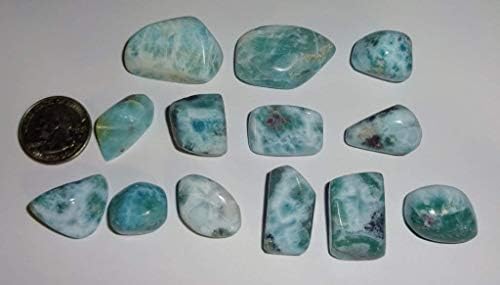 Larimar - Atlantis Dolphin Stone, plavi pektolit iz Dominikanske Republike Prirodni izlečenje kristalno dragulje sa prekrasnom bojom