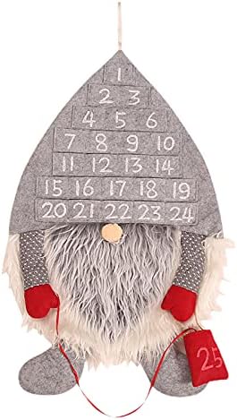 Kalendar simulacija tkanina kalendar vuna ljudi Božić šuma Božić Kreativni netkani ukrasi