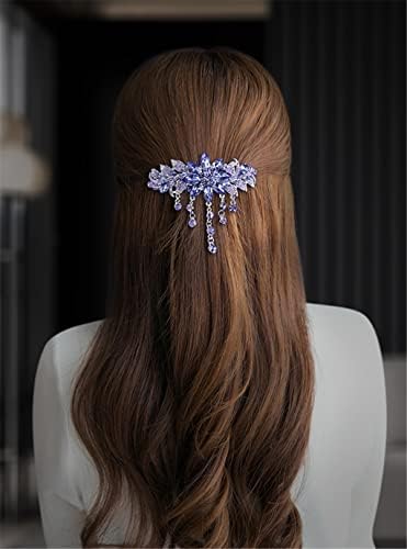 Xwwdp frizerski dijamant veliki proljetni isječak Top clip ženski Headdress horizontalni isječak cvijet kabine