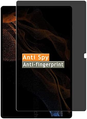 Vaxson Zaštita ekrana za privatnost, kompatibilna sa naljepnicom SAMSUNG GALAXY TAB S8 ULTRA 14.6 Tablet Anti Spy film Protectors