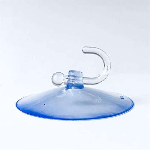 N / A prozirni plavi zidni viseli za spašavanje za samoljepljujuće zidne vješalice Kuke za usisavanje čaše za usisavanje za kupatilo