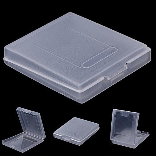 DSstyles 5kom clear Plastic Cartridge game Case Cover za Game Boy GB GBC GBP cartridge game Storage kao što je prikazano
