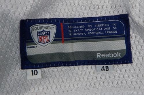 2010 San Francisco 49ers Blank Igra izdana Bijeli dres Reebok 48 DP24114 - Neintred NFL igra rabljeni dresovi