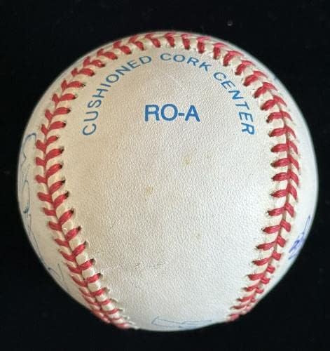 1998. Njujork Yankees Svjetski prvaci Multi potpisao službeni Al Baseball 12 Sigs - autogramirani bejzbol