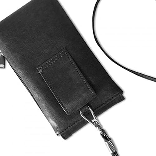 Njemačka Građevinski set arhitektura Telefon novčanik torbica Viseći mobilni torbica Crni džep