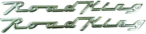 Srebrni 3D logotip naljepnica naljepnica naljepnica poljski sjaj Podignite kompatibilan sa cestom King FLHR Touring Flhrci Classic
