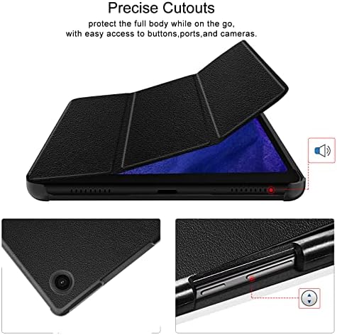 Janmitta tablet futrola za Samsung Galaxy Tab A8 10,5 inča 2022, ultra lagani vitak fit s trifoltofom trokim stalak sa pametnim automatskom