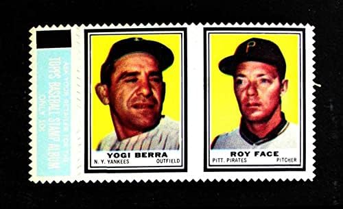 1962. Topps Yogi Berra / Roy Face ex