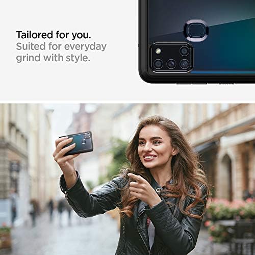 Spigen ultra hibridni slučaj kompatibilan sa Samsung Galaxy A21S - crna