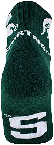 NCAA Michigan State Spartanca Muška četvrt čarape, zelena