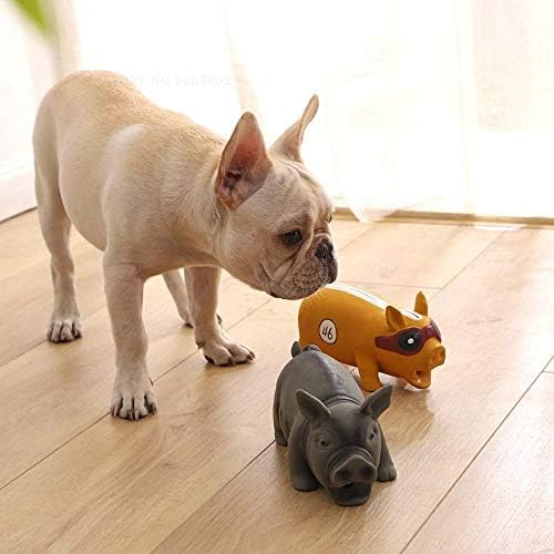 Aoof Igračke za pse Squeeky Stieze Zvučna igračka za igralište Smiješne interaktivne gumene žvakaće kuglice za proizvode za kućne