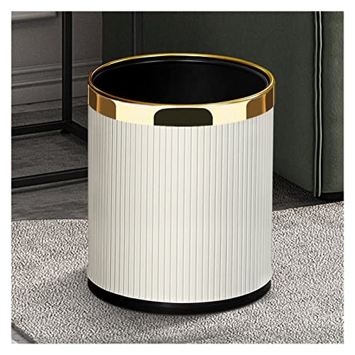 Uysvgf dvoslojni Metalni materijal kanta za smeće izdržljive kante za kućni otpad dnevni boravak spavaća soba kuhinja kupatilo smeće