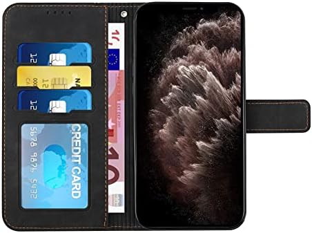 YOPINP Campatible sa futrolom Samsung Galaxy A20, futrolom za novčanik Galaxy A30 sa držačem za kartice magnetna Premium PU Koža Flip