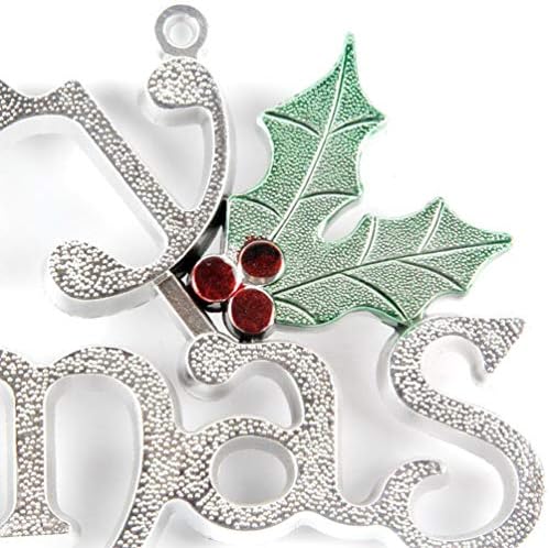 Soimiss Merry Božićni znak Dekorativni sjajni viseći znak Božićna vrata znakovi ploče plak Božićno stablo vijenac ukrasi za odmor