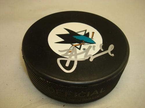 James Sheppard potpisao San Jose Sharks Hockey pak sa autogramom 1B-autogramom NHL Paks