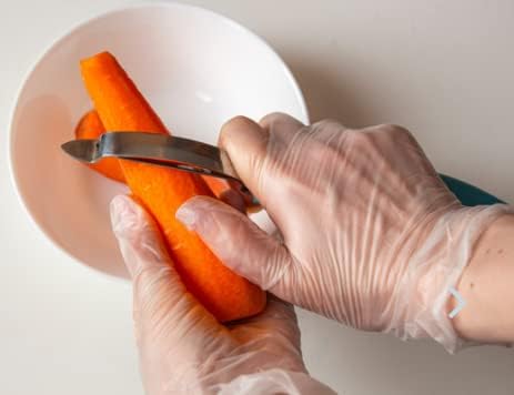 LW Concept Clear Vinyl Exam rukavice za medicinske / bezbedne za hranu/čišćenje/rukovanje koriste višenamenski lateks & amp; bez praha,