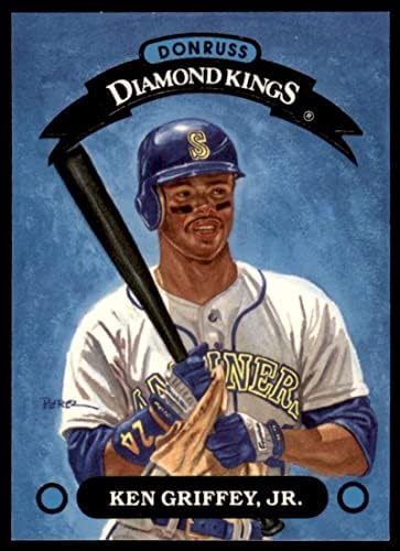 Ken Griffey Jr. Card 1993 Donruss Diamond Kings # DK-1