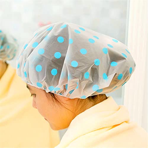 Vodootporna valačka točka kapu kapu za kapu elastična tuš kapu za višekratnu upotrebu zahranjeno za kupanje za žene za žene za kupanje