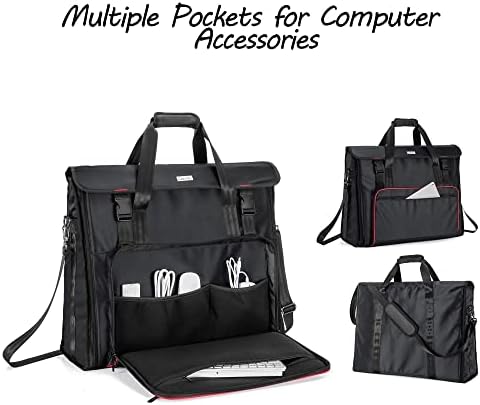 CURMIO torba sa gumenom ručkom, prenosiva putna torba kompatibilna sa iMac 21,5-inčnim monitorom i priborom, patentirani dizajn