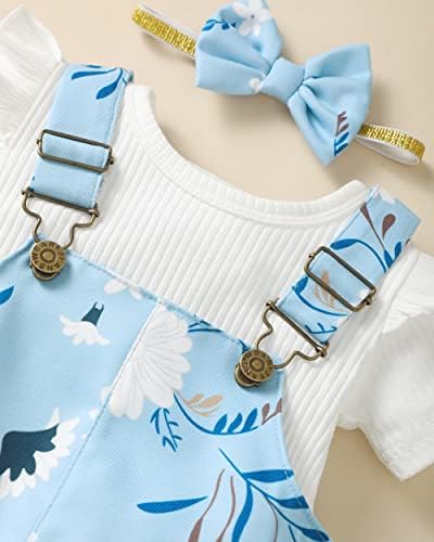 SODLON odjeća za novorođenčad Odjeća pokloni Romper Top suknja sa tregerima kombinezoni odjevne kombinacije za djevojčice 0-24m