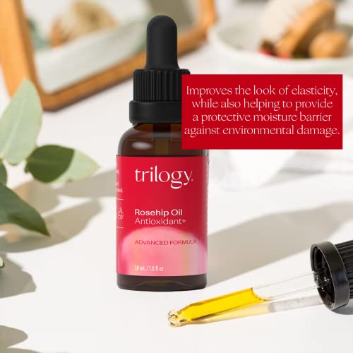 Trilogija ulje za šišanje antioksidans-za sve tipove kože-certificirano organsko ulje za ljepotu Rosapene za poboljšanje izgleda finih