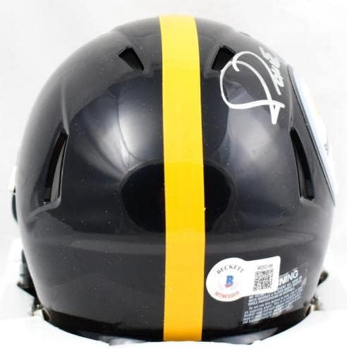 Jerome Bettis sa autogramom Pittsburgh Steelers Speed Mini Helmet-BA W hologram-NFL Mini Helmets sa autogramom