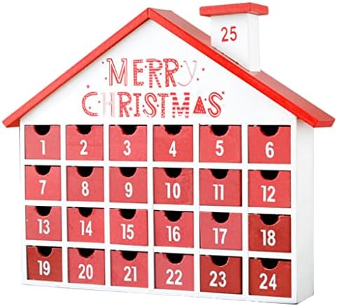 Advent kalendari Drvo odbrojavanje kalendar Božić kuća sa slovom ukras bombona kutija Božić ukras odbrojavanje do Božića