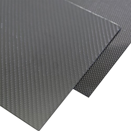 SHINA 1kom 1. 5x200x300mm 3k ploča od karbonskih vlakana Panel 1.5 mm debljine mat površine