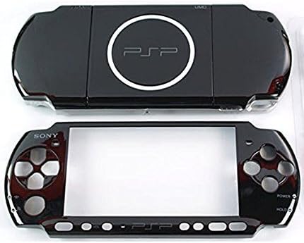 Novi zamjena PSP 3000 konzola potpuno stanovanje poklopac ljuske sa vijcima dugme Set-Crna.