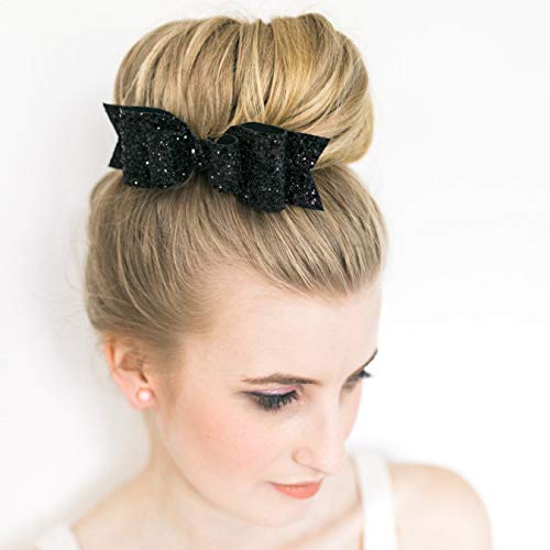 Adiasen 1pc 3D Glitter Bowknot Klip za kosu Barretts Dodatna oprema, stezaljke opružni isječak za žensku djevojku