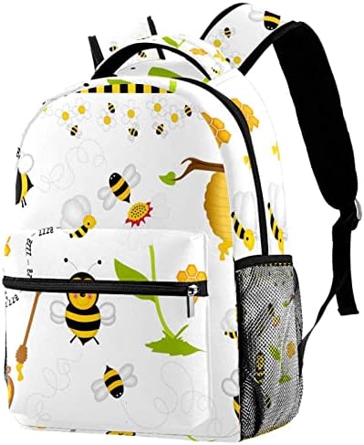 Honey Bee Cvijeće ruksaci dječaci Djevojke školske knjige torbe za planinarenje Pješački kampovi Daypack rucksack