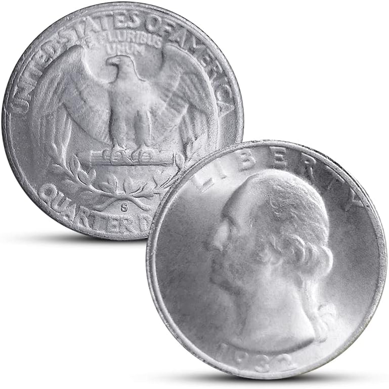 Connor Magic Coin 1932 Washington 25 centi novčić Detroit Coin bacanje čarobnog novčića