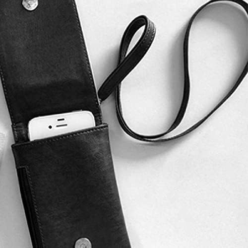 Ljetna jedrila piksel Art Deco poklon modni telefon novčanik torbica viseći mobilni torbica crni džep