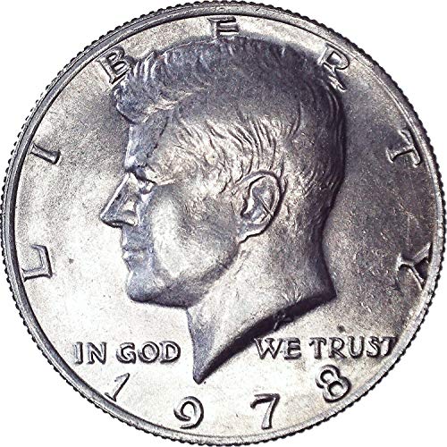 1978. Kennedy pola dolara 50c sjajanciran