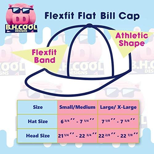 #CockFighting - FlexFIT 6210 Strukturirani ravni novčani kapacit | Vezeni trendy bejzbol kapa za muškarce i žene