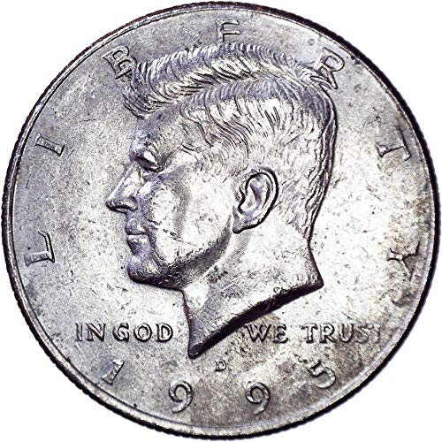 1995 D Kennedy pola dolara 50c vrlo dobro