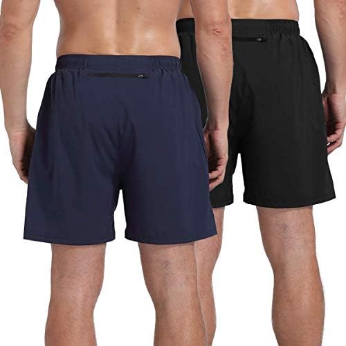 Hifunk muns vježbanje trčanja 5 inča Brze suhe teretane Atletski trening za obuku s oblogom i džepom sa zatvaračem
