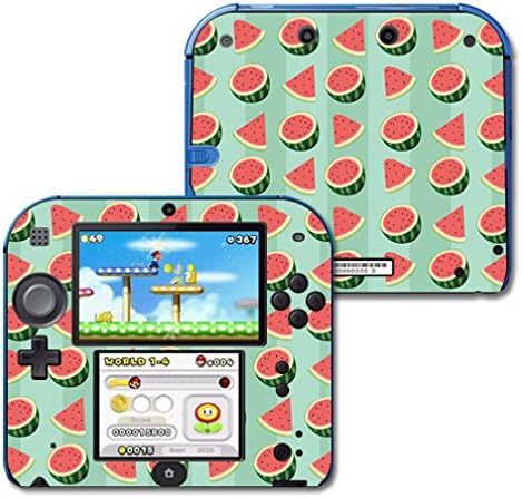 MightySkins koža kompatibilna sa Nintendo 2DS-Watermelon Patch | zaštitni, izdržljivi i jedinstveni poklopac za omotavanje vinilnih