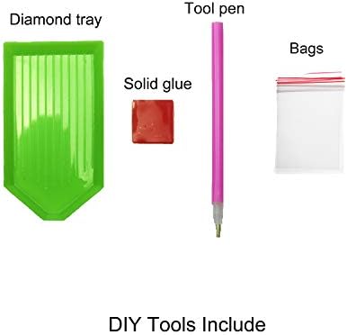 DIY 5D Diamond painting Kits Full Drill Diamond vez Painting Art Diy po broju kompleti duga kosa ljepota za kućni zid dekor