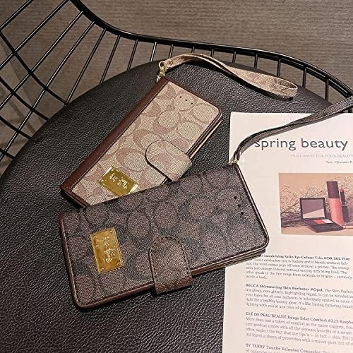 Aalgo Luxury Designer for iPhone 13 Pro Max Wallet Case For Women Men, kožni držač za kartice Flip Folio zaštitne futrole za telefone