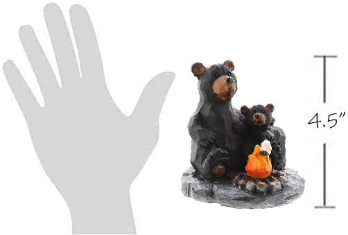 AoDyow Lipco Black Bears pečenje marshmallows figurice, 4,5